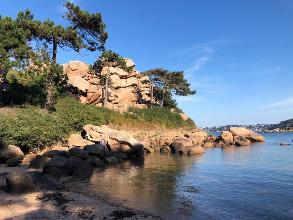 Les Ecolodges Sous Le Phare Луаннек Экстерьер фото